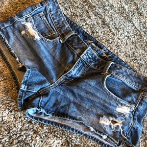 American Eagle Distressed Shorts